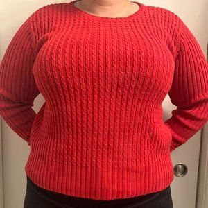 Liz Claiborne Ribbed Sweater